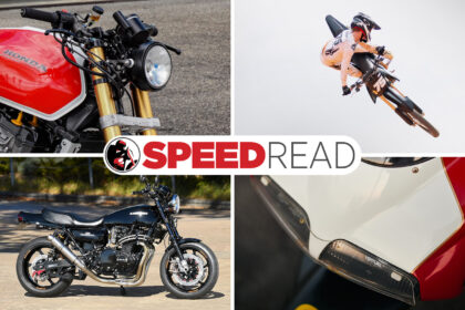 The latest motorcycle news, classics and customs