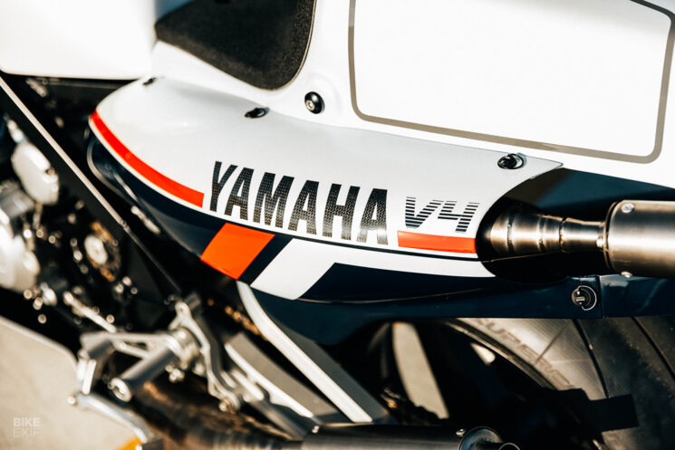 Yamaha RZV500R two-stroke restomod by Championship Cycles