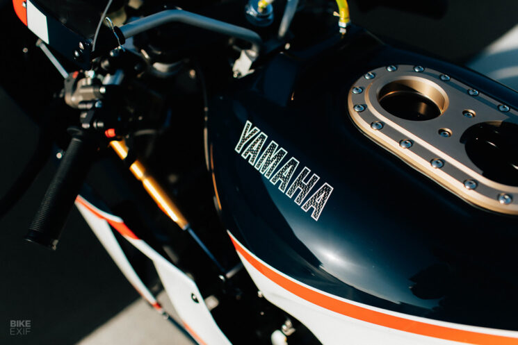 Yamaha RZV500R two-stroke restomod by Championship Cycles