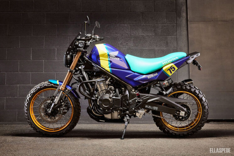 Custom Honda CB500X by Ellaspede