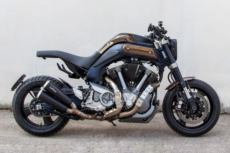 Custom Yamaha MT-01 by Francesco Paura