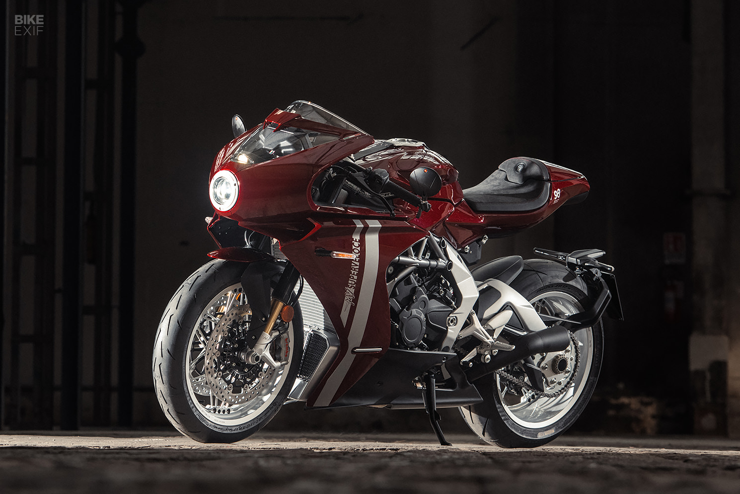 MV Agusta Dragster - 3-Cylinder Engine - Italian Motorcycle