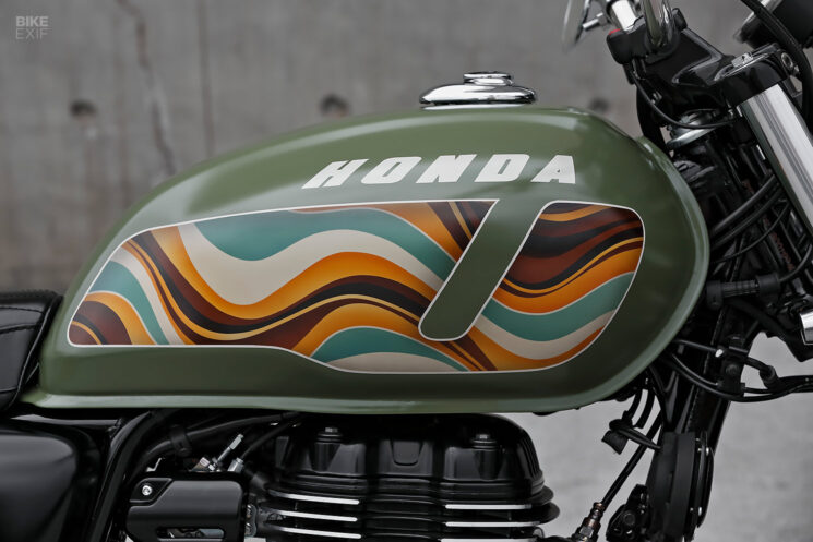Honda CB350 custom kit by Mark Motorcycles Taiwan