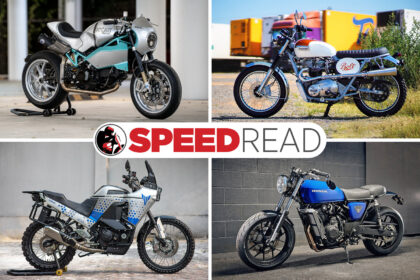 The latest motorcycle news, customs, classics and restomods