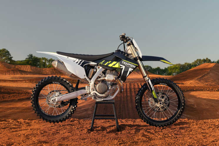 2024 Triumph TF 250-X motocross bike