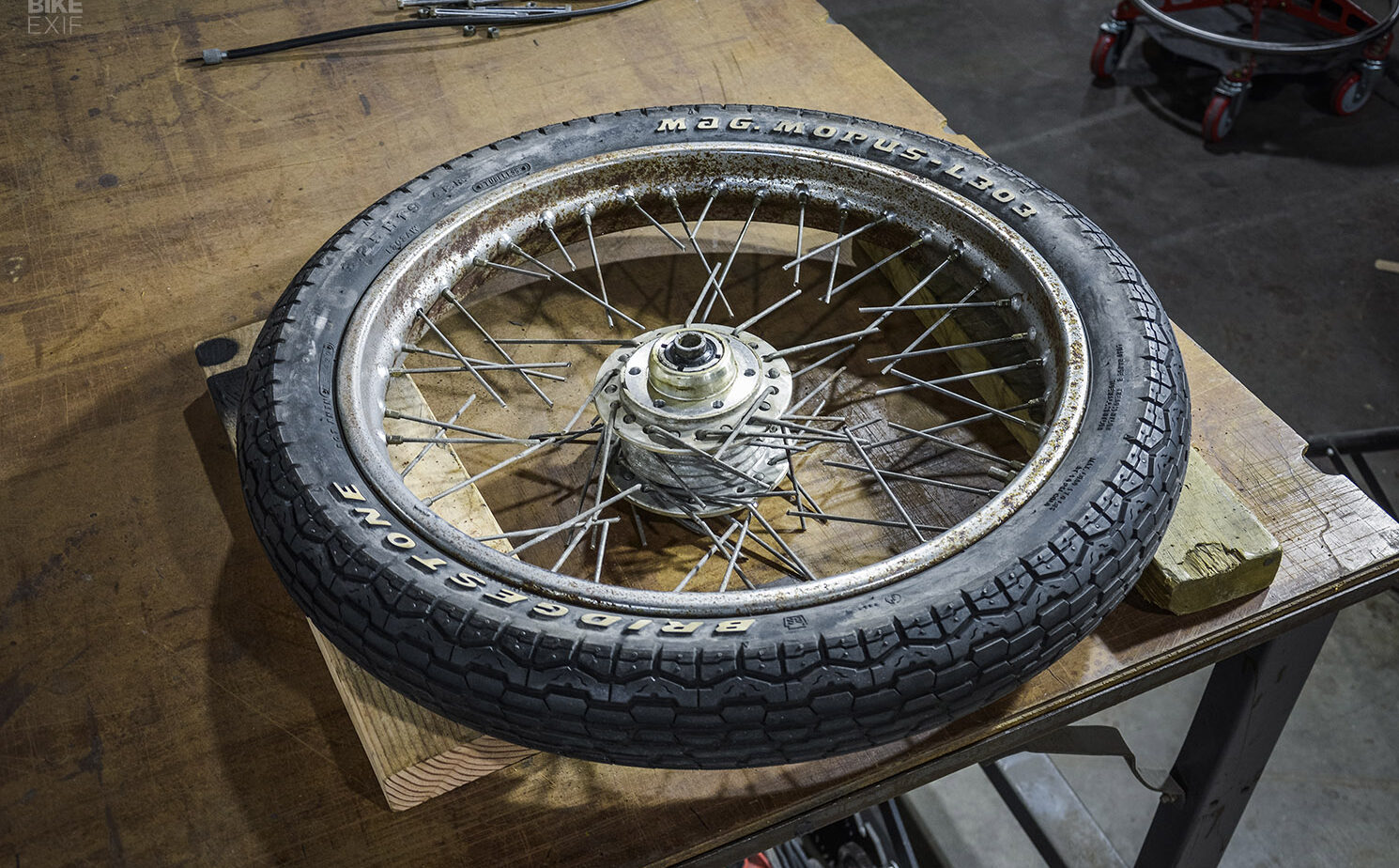 Rebuilding Motorcycle Wheels