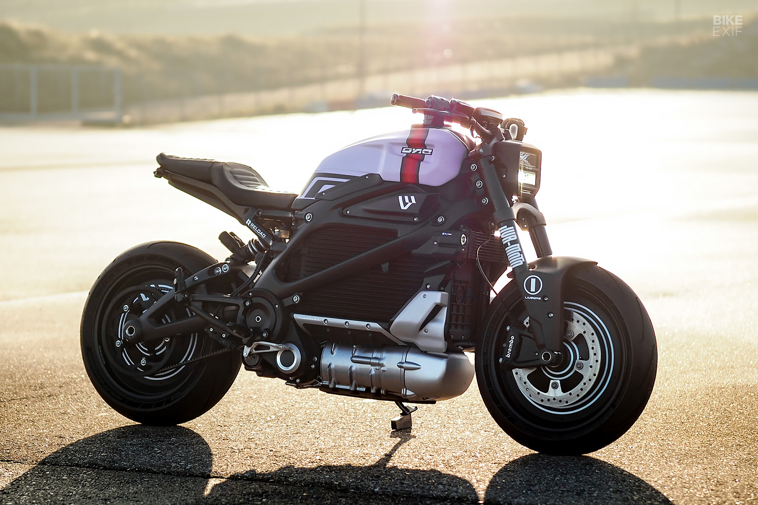 Stealth mode: a custom LiveWire ONE by JVB-moto