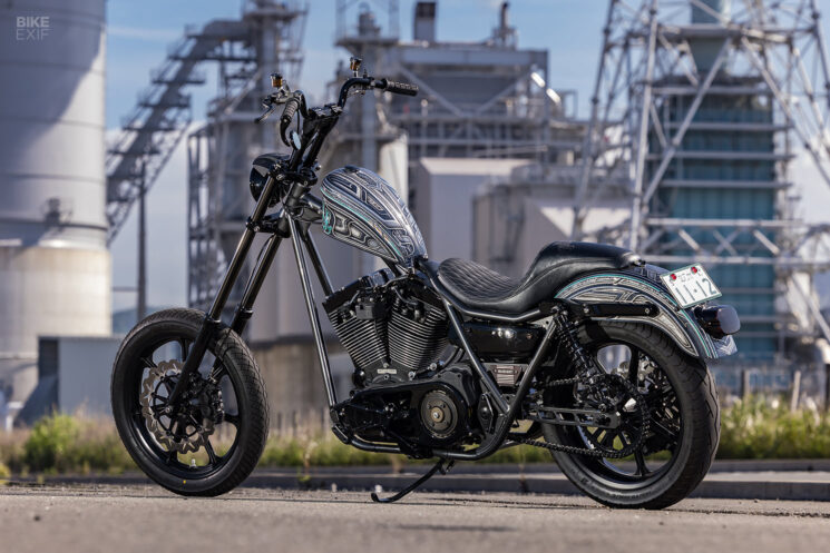 Harley FXR chopper by Vida Motorcycle Japan