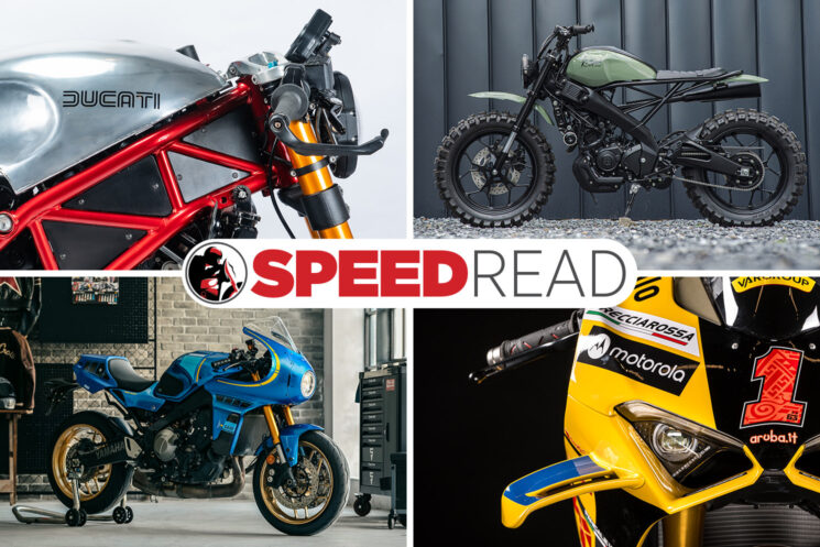 The latest motorcycle news, custom bikes, kits and race replicas