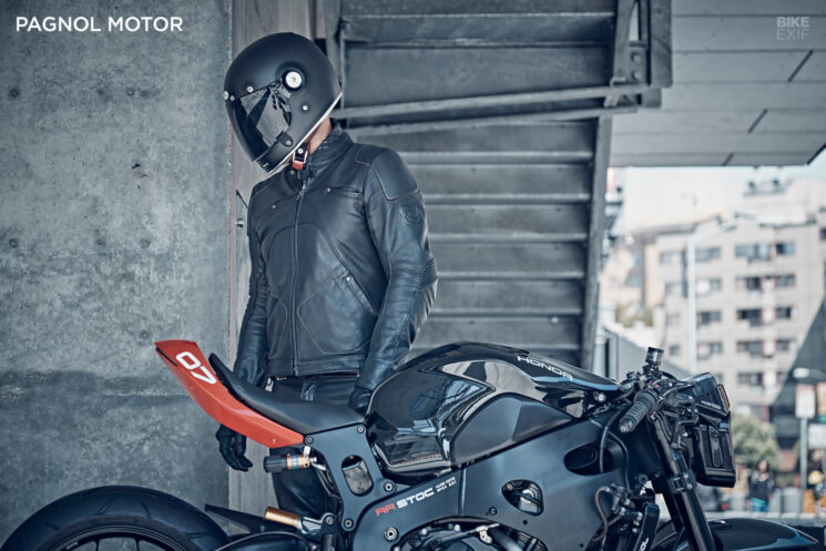 Pagnol Motor leather motorcycle jacket