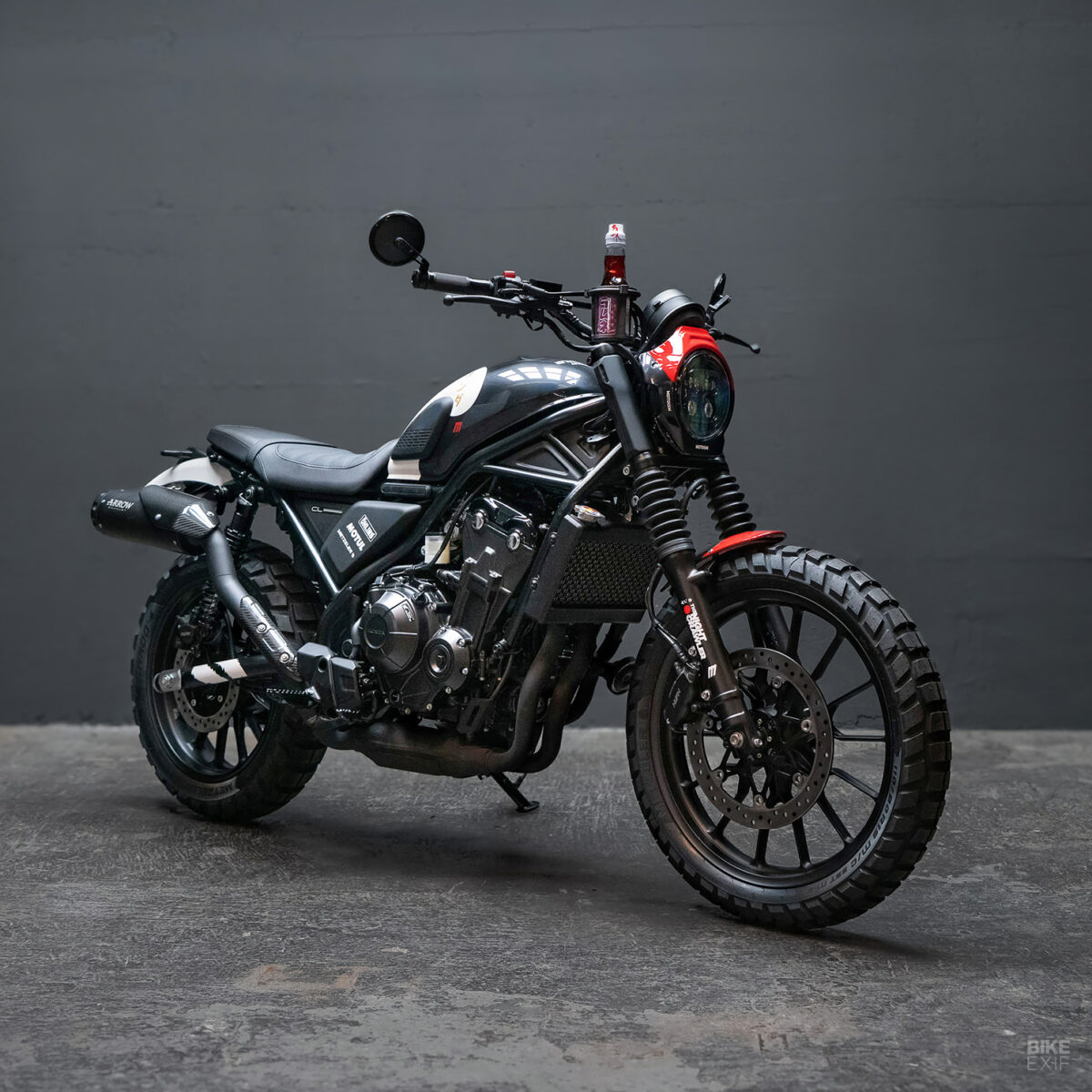 The Nightcrawler: A Honda CL500 scrambler by MOTOISM | Bike EXIF