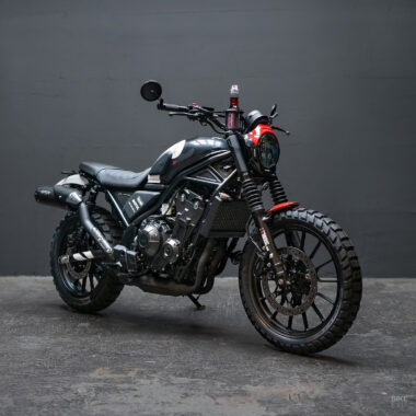 The Nightcrawler: A Honda CL500 scrambler by MOTOISM | Bike EXIF