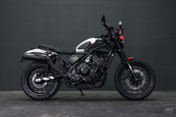 The Nightcrawler: A Honda CL500 scrambler by MOTOISM | Bike EXIF