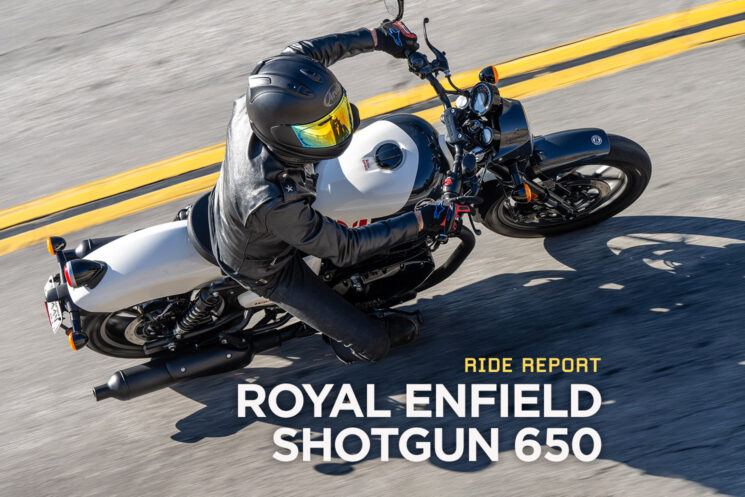 2024 Royal Enfield Shotgun 650 ride review