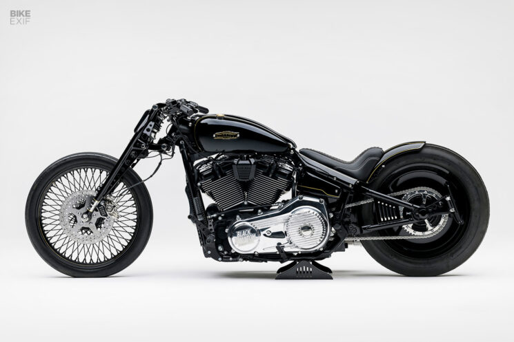 Custom Harley Softail by One Way Machine