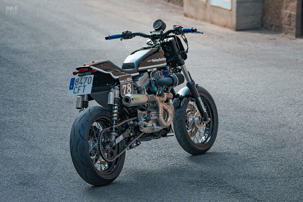 Super-tracker: A custom Sportster 1200 with supermoto steeze | Bike EXIF