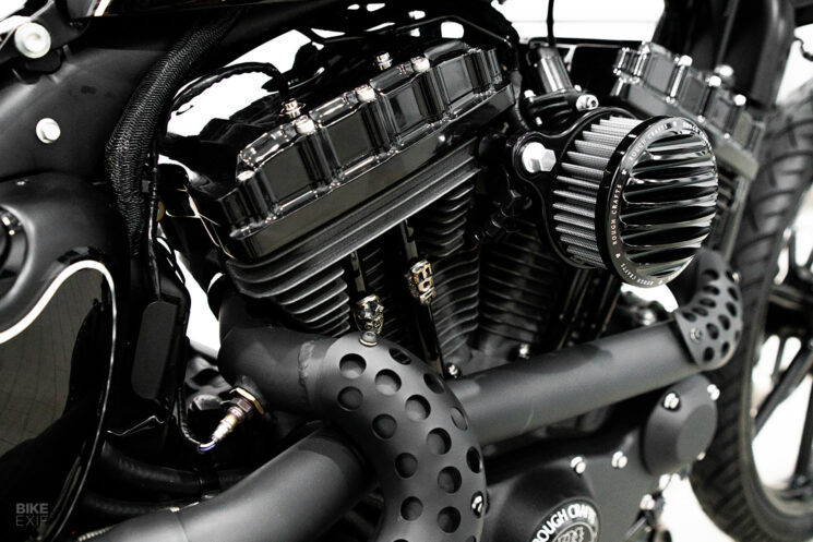 Custom Harley-Davidson Sportster Roadster by Rough Crafts