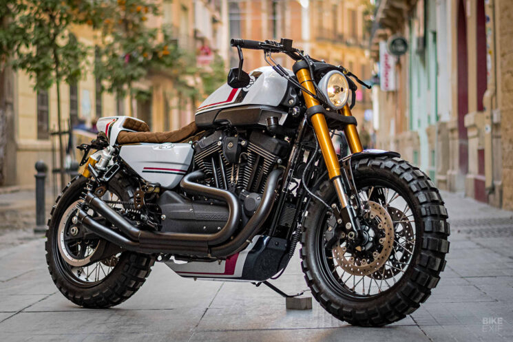 Harley XR1200 street scrambler by Macco Motors