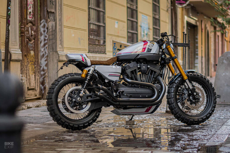 Harley XR1200 street scrambler by Macco Motors