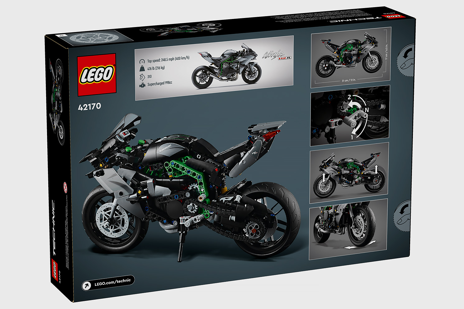 Speed Read: The new Lego Technic Kawasaki Ninja H2R and more