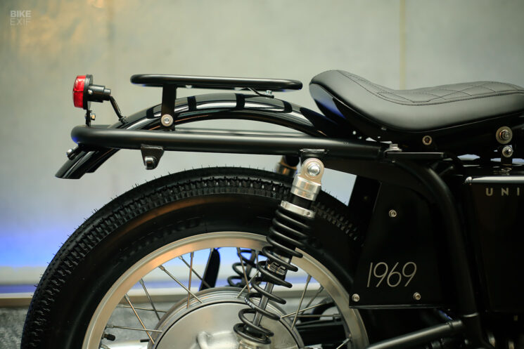 Remodel of the classic Moto Guzzi V7 by Unikat Motorworks