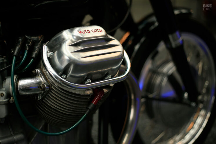 Remodel of the classic Moto Guzzi V7 by Unikat Motorworks