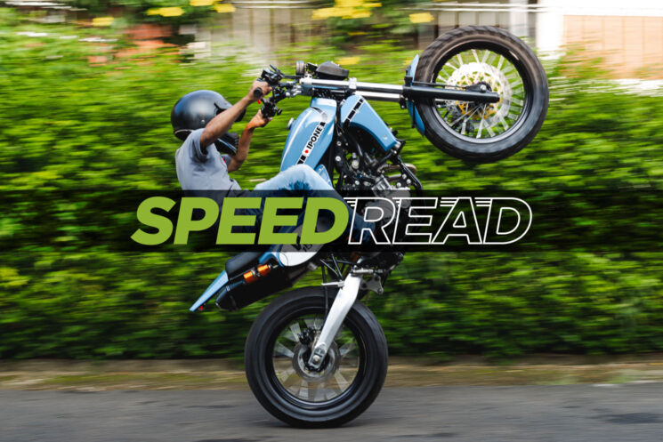 Speed Read: A retro-fabulous Yamaha WR155 scrambler and more