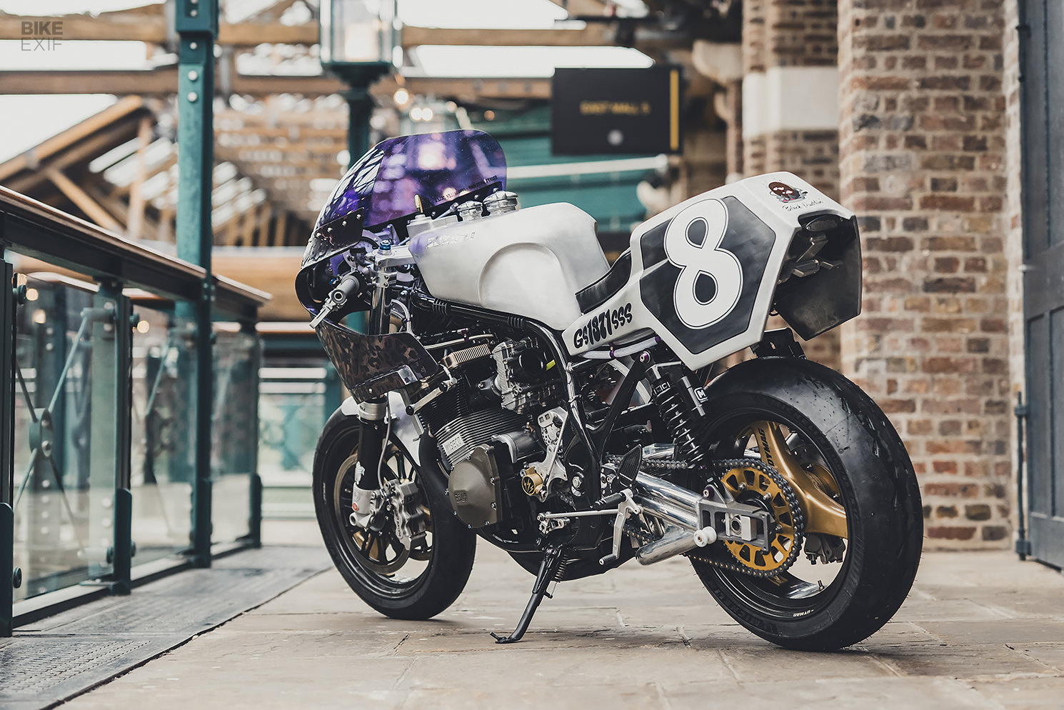 Black Puddin': An irreverent Suzuki GS1200SS by Sticky's Speed Shop | Bike  EXIF