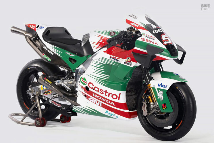 2024 LCR Honda Castrol MotoGP race bike