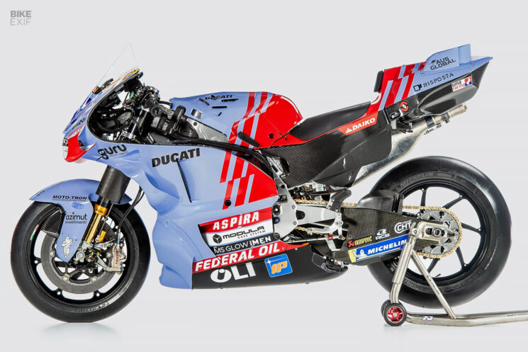 2024 Gresini Ducati bike colors