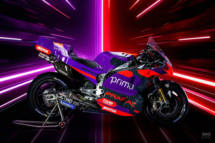 2024 Prima Pramac MotoGP bike