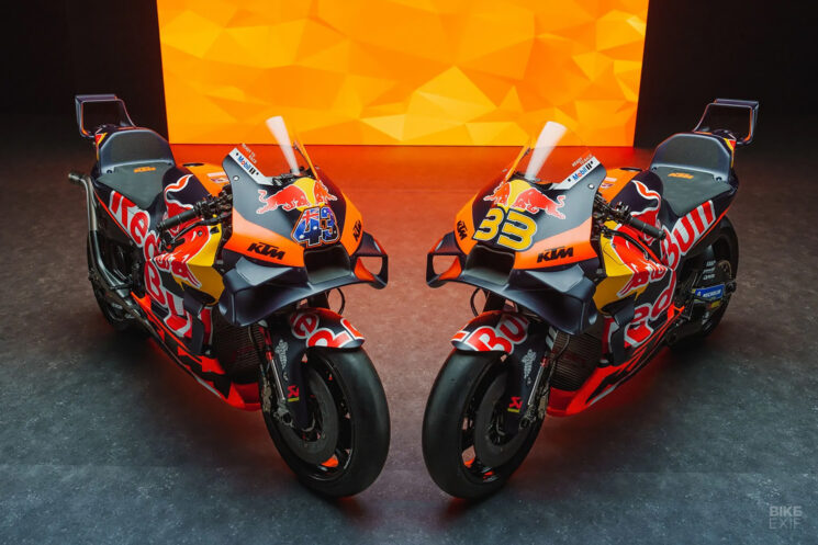 2024 Red Bull KTM MotoGP race bike