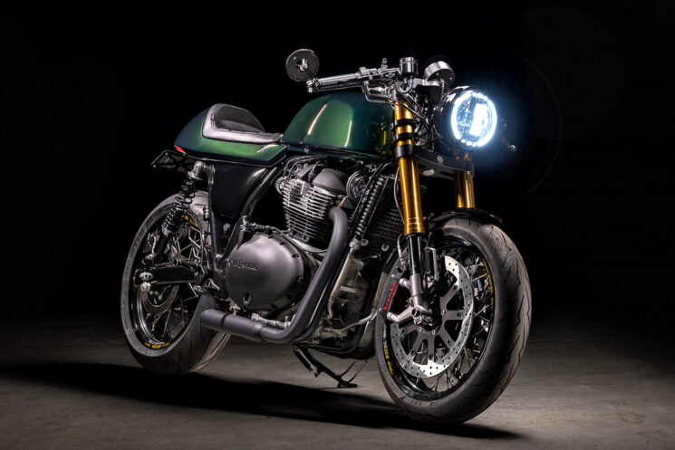 Royal Enfield Continental GT café racer by Skunk Machine