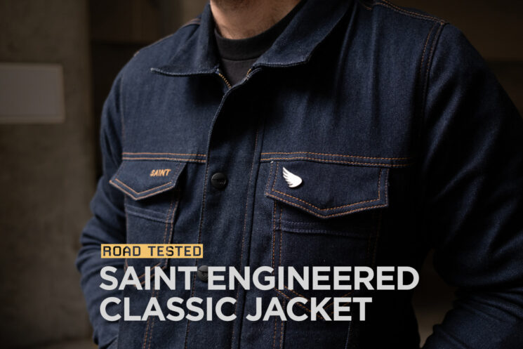 Road Tested: Saint Engineered Classic denim motorcycle jacket