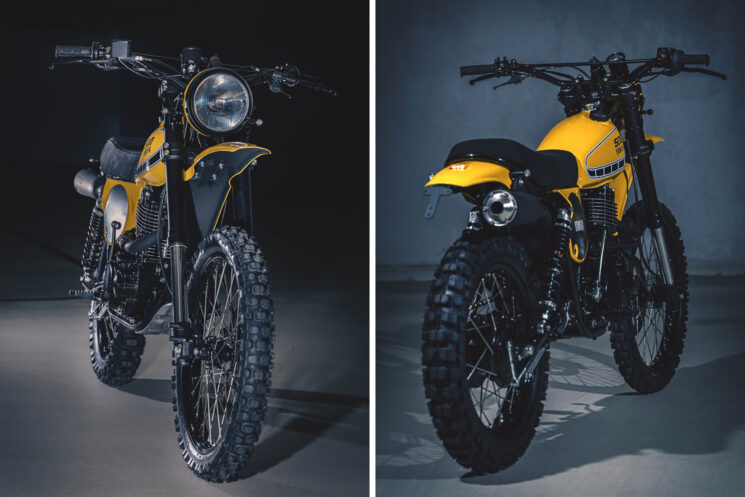 Yamaha XT500 restomod by Motogadgets