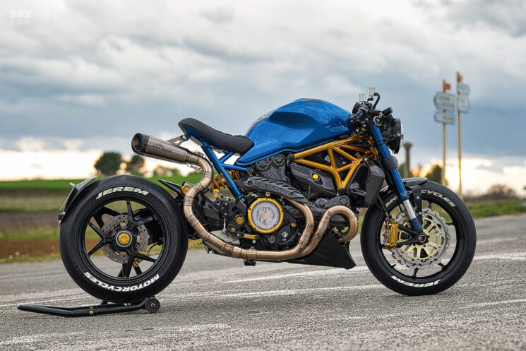 Ducati Monster 821 personnalisée par Jerem Motorcycles