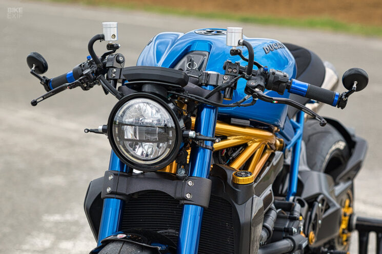 Ducati Monster 821 personnalisée par Jerem Motorcycles
