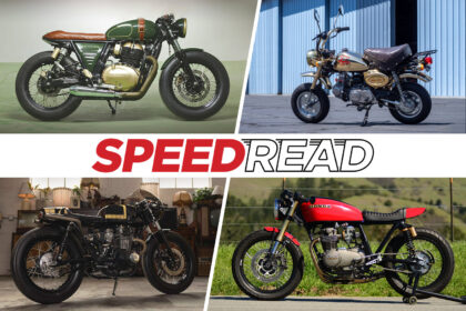 The latest custom motorcycles, café racers, and mini-bikes
