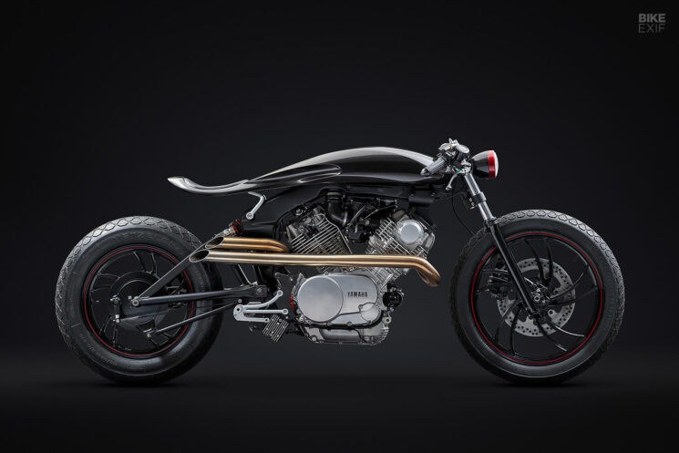 Yamaha Virago cafe racer by Earth Motorcycles