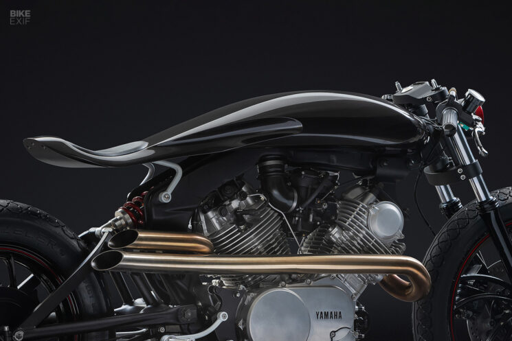 Yamaha Virago cafe racer by Earth Motorcycles