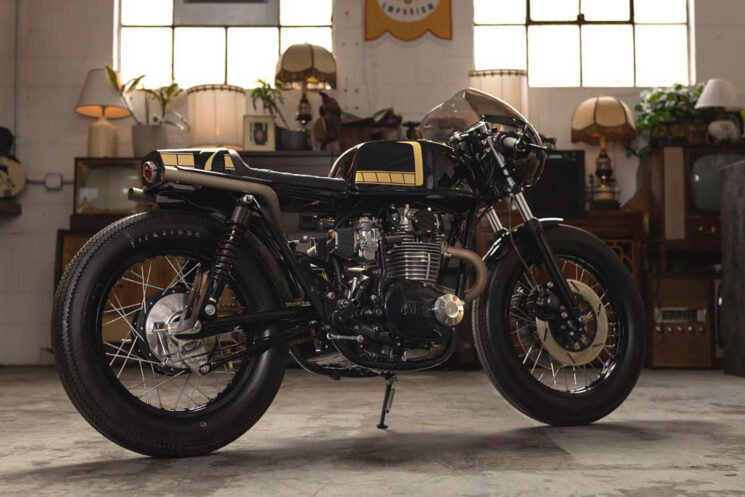 Yamaha XS650 cafe racer by Ill-Fated Kustoms