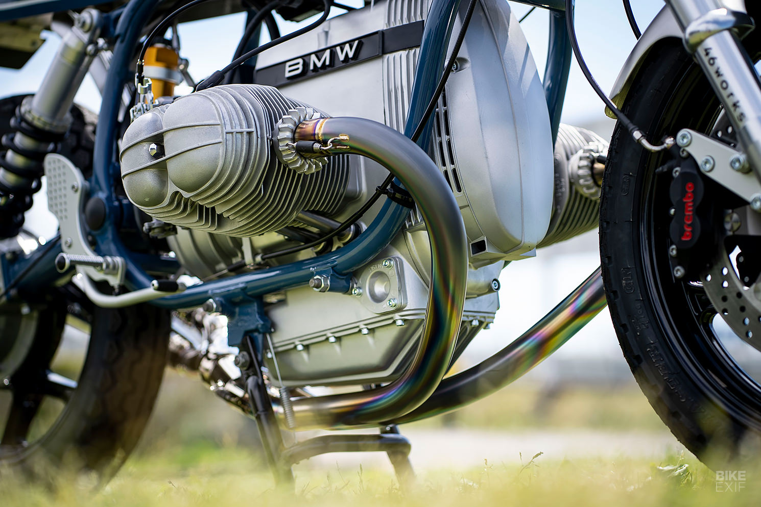 Road and Track: A lithe BMW R80 restomod by 46Works | Bike EXIF