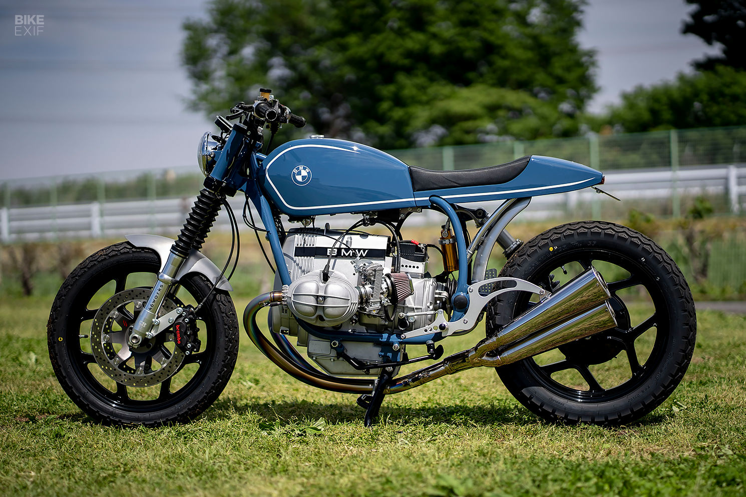 Road and Track: A lithe BMW R80 restomod by 46Works | Bike EXIF