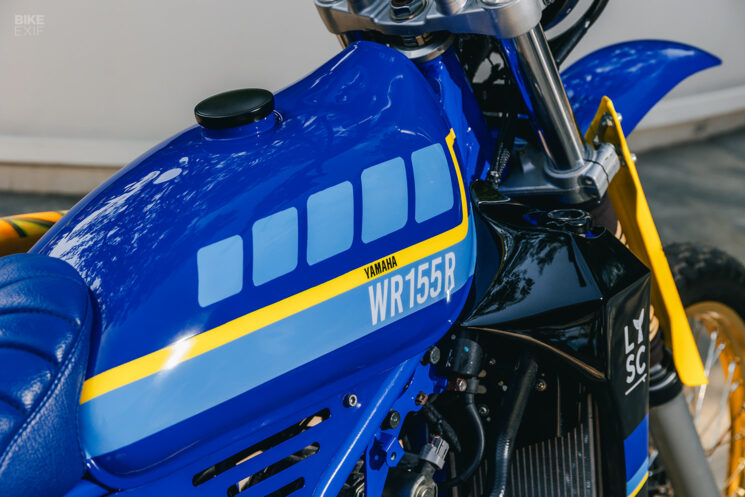 Dream Fast Co's Yamaha WR155R scrambler.