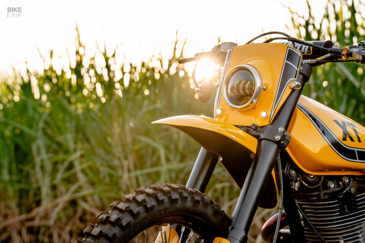 Goal Built Moto's Yamaha XT500 scrambler 