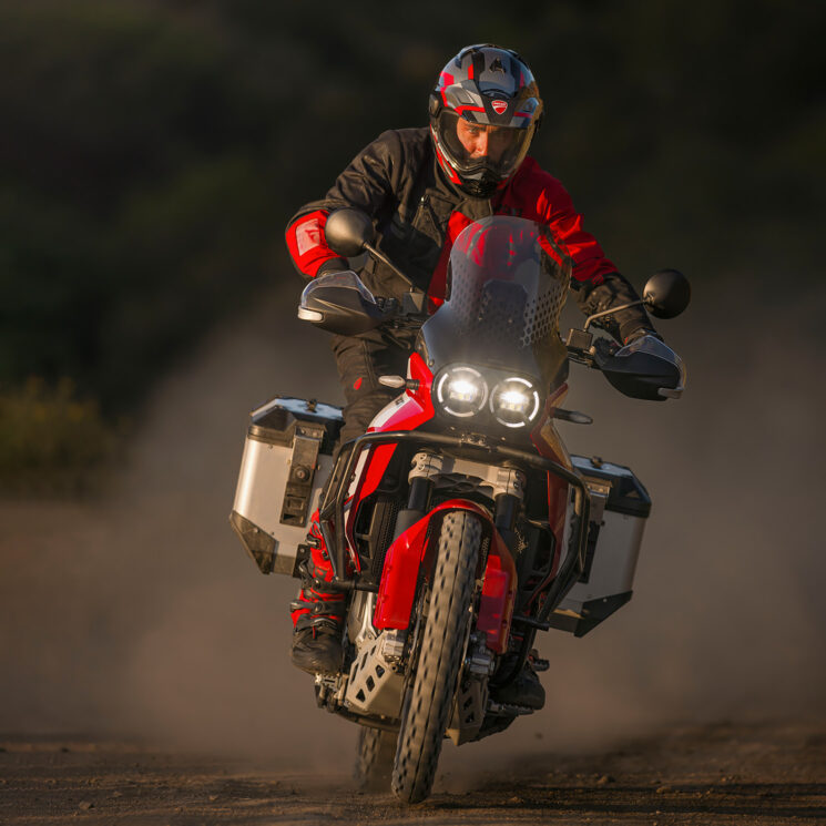 The new 2025 Ducati DesertX Discovery adventure bike