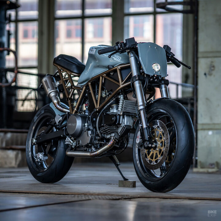 Svelte Savage: A Skeletal Ducati 750 Ss From The Netherlands 