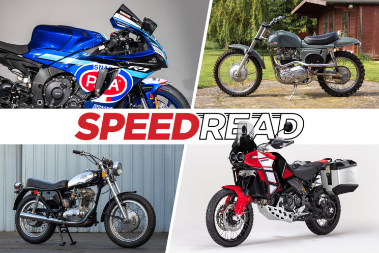 The latest superbikes, adventure bikes, classics, and customs.