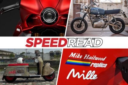 The best vintage scooters, custom motorcycles, and limited edition bikes.