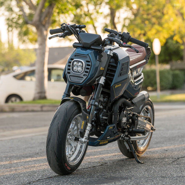 Mini-moto Madness: Steady Garage customizes the 2025 Honda Grom | Bike EXIF